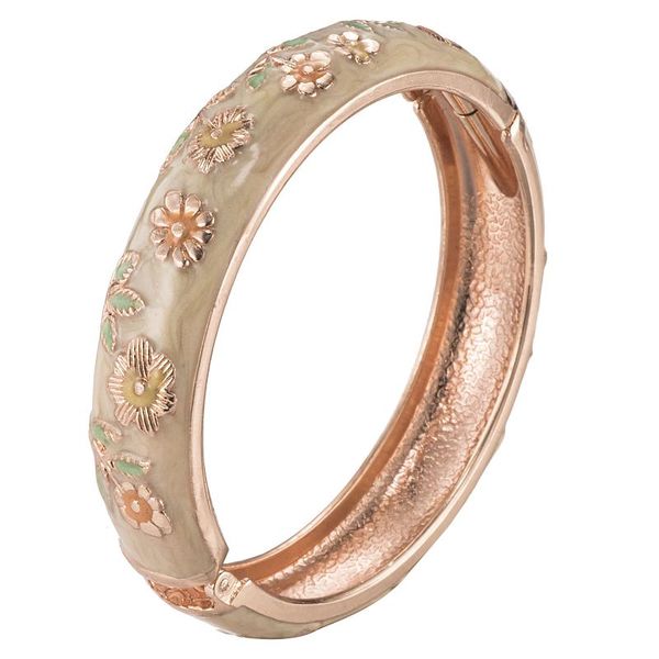 

sunflower cloisonne bracelet sets beautiful bangle trendy jewelry vintage accessories 55c36, Black