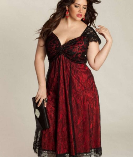 

v-neck drs oversized gothic elegant lace, Black;gray