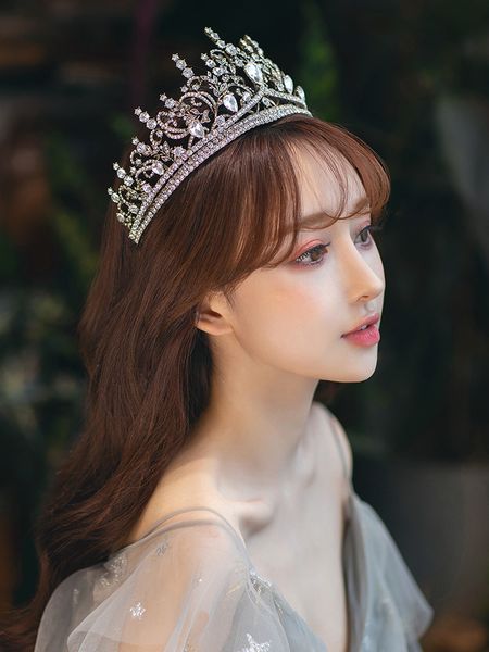 

style a4336 european water diamond alloy dance bridal headdress dress crown wedding accessories, Silver