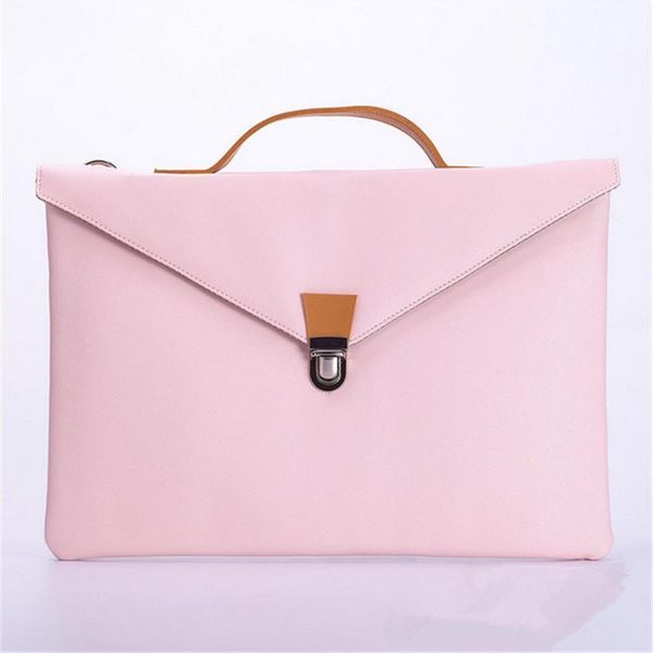 

lap vegan leather lapbag women handbag briefcase1