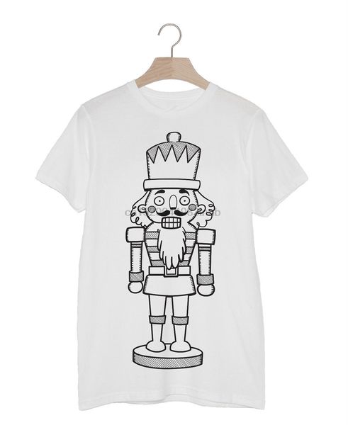 

batch1 the nutcracker soldato novit&agrave di natale uomo natale da festa t-shirt graphic tee shirt sport hooded sweatshirt hoodie