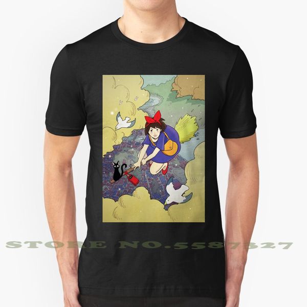 

kiki's delivery service summer for kikis delivery service devin ghibli hayao miyazaki jiji kiki kikis hooded sweatshirt hoodie men t sh
