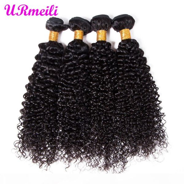 

brazilian kinky curly virgin hair 3 and 4 bundles 10-30 inch natural black 100% remy human curly weave hair bundles