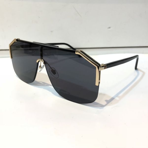 

factoryvholsunglasses luxury men 0291 designer fashion for wrap half frame coating mirror lens carbon fiber legs summer