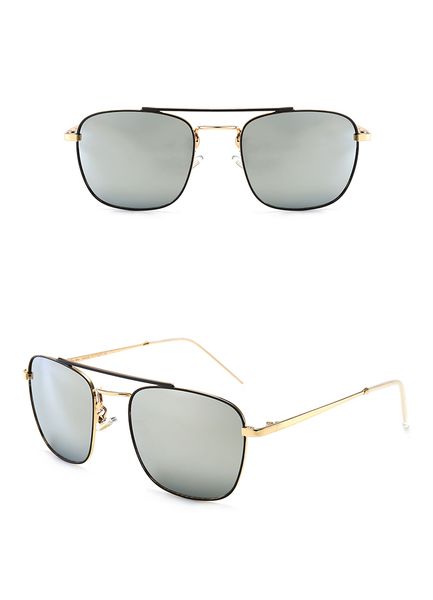 

high-end boutique men's alloy polarized sunglasses ink yacht fashion pilots ride exquisite gift sunglasses world brand gl, White;black