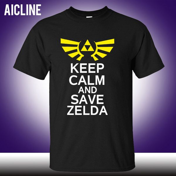 

nintendo the legend of zelda t-shirt link keep calm and save zelda t shirt short sleeve tees men sport hooded sweatshirt hoodie