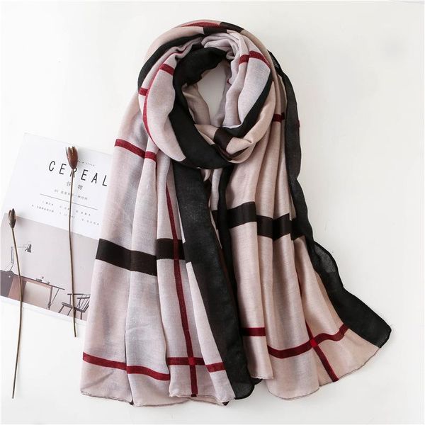

scarves fashion lattice seaside super large beach towel autumn national wind silk scarf women's cotton winter sunscreen shawl, Blue;gray