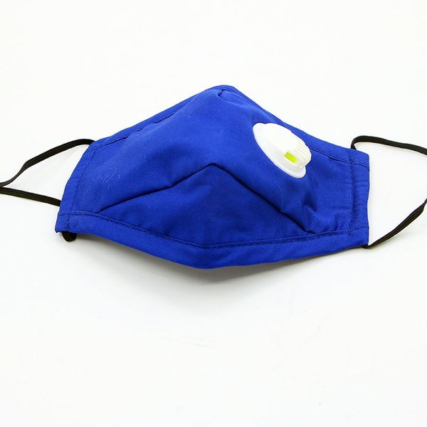 

face cotton mask with breathing valve face mask cotton custom print fashion