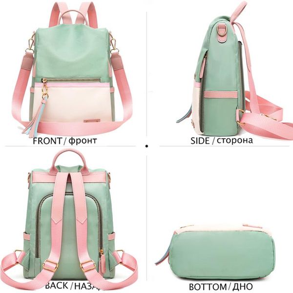 

мода кража рюкзак женщина легкие водонепроницаемые ранцы для девочек большой емкости рюкзаки сумка mochila 2019 jllvma