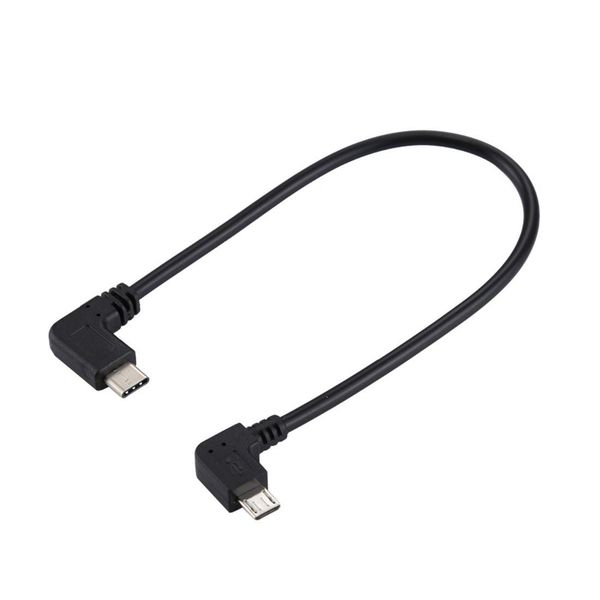 

usb-c sace-clober до micro usb мужской локоть адаптер кабель общей длины около 25см для samsung huawei xiaomi htc meizu sony и других s