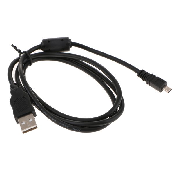 

usb cable 8p mini data cord interface lead port wire for nikon sony pentax olympus fujifilm panasonic casio konica minolta more