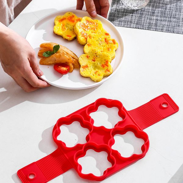 

fried egg pancake maker nonstick cooking tool round heart pancake maker egg cooker pan flip eggs mold kitchen baking accessories