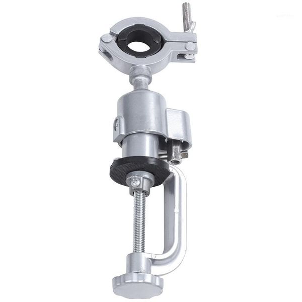 

aluminium alloy electric drill support stand bench table clamp vice1