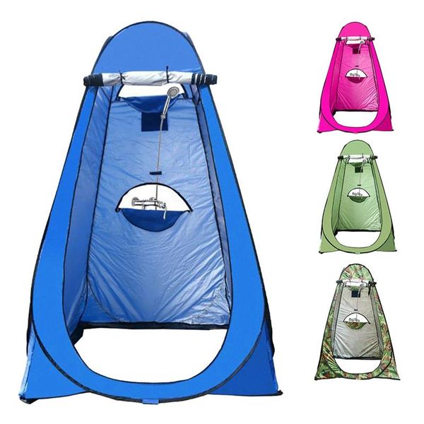

new sale outdoor portable shower toilet tent camping up tent camping changing uv function dressing