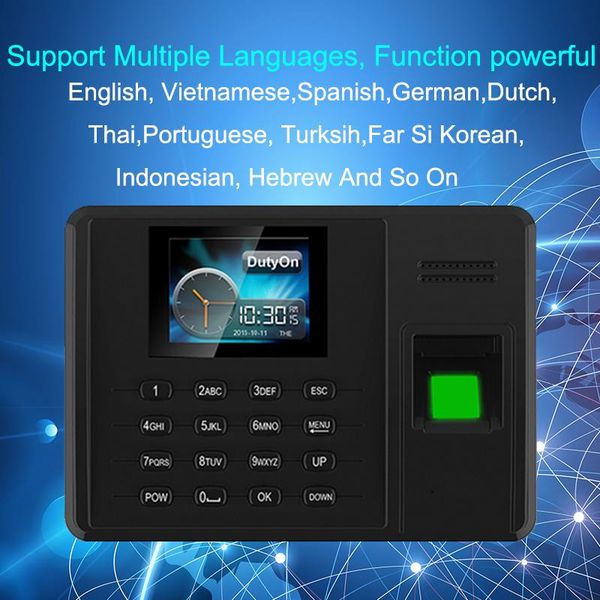 

eseye biometric fingerprint tcpip time attendance system usb time clock employee recorder attendance machine spanish portuguese