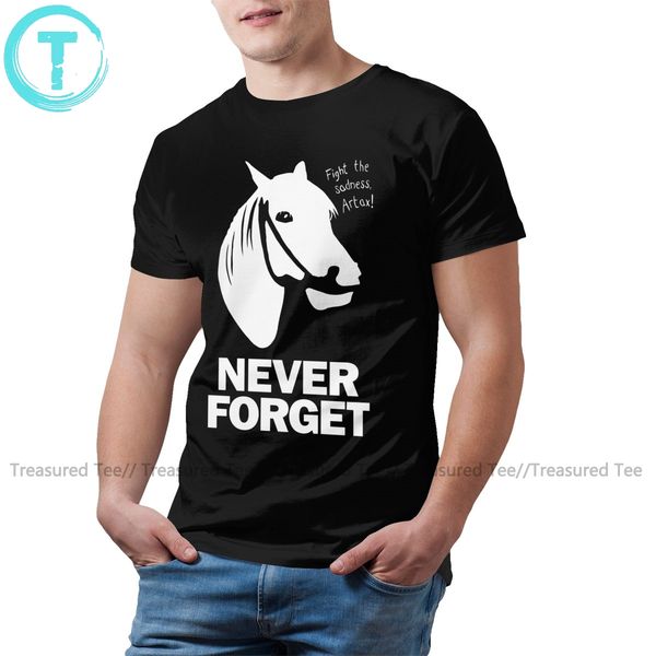 

белая лошадь футболка artax и болота печали футболка fun tee shirt мужчины с коротким рукавом 5xl tshirt спорт с капюшоном hoodie