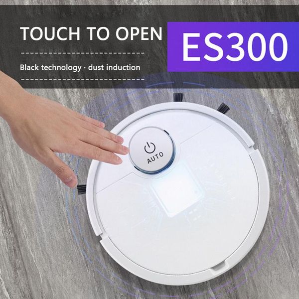 

es300 touch automatic smart sweeping robot rechargeable suction dust hair vacuum cleaner intelligent floor cleaning robot