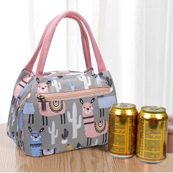

lunch bag cartoon portable printed insulated thermal cool bags picnic box container dinner picnic supply lunch bag #451