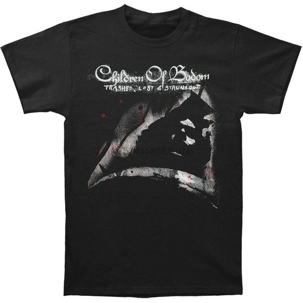 

children of bodom men's trashed t-shirt x-large blacknew t shirt spring summer sport hooded sweatshirt hoodie