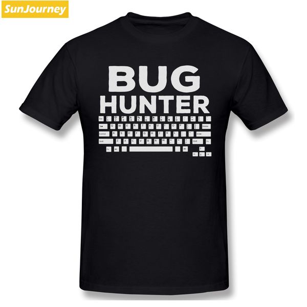 

bug hunter funny programmer t-shirt men big size cotton short sleeve t-shirt men sport hooded sweatshirt hoodie