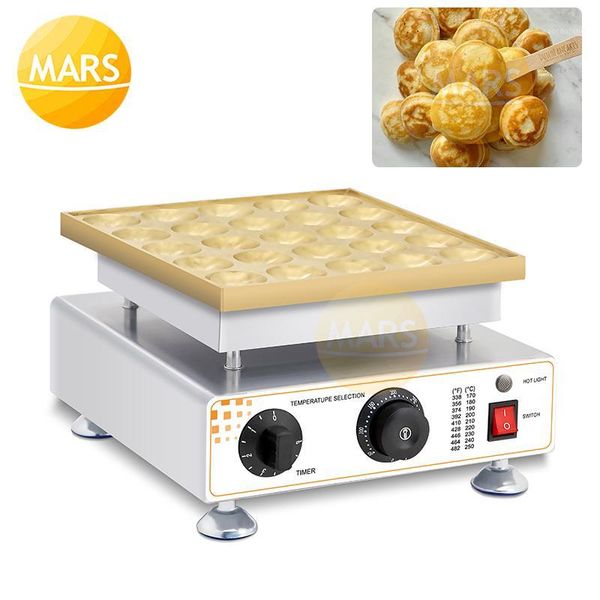 

commercial non stick copper plate poffertjes maker machine 25 holes dutch mini pancakes dorayaki machine poffertjes pan grill1