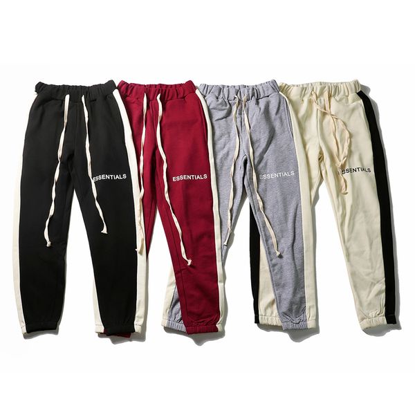 

pants high street men and women 1 casual fashion cotton pants, Black