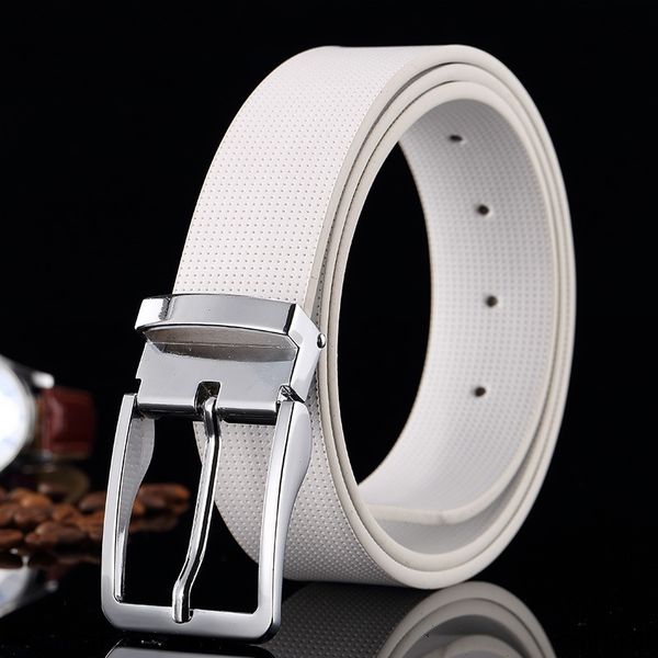 

мужская обскура подлинной pin ремень кожаный ремень с двухсторонней кожи и без сплава песка pinbelt wybw6, Black;brown