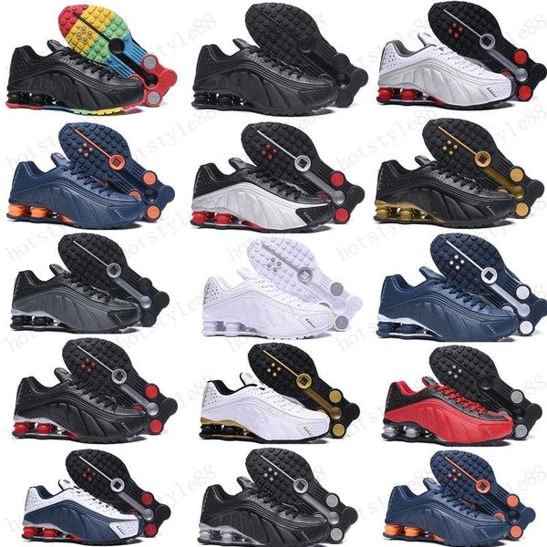 

2020 original deliver r4 sports shoes for mens women triple black white gold oz nz 301 sneakers mens trainers running shoes size 36-46