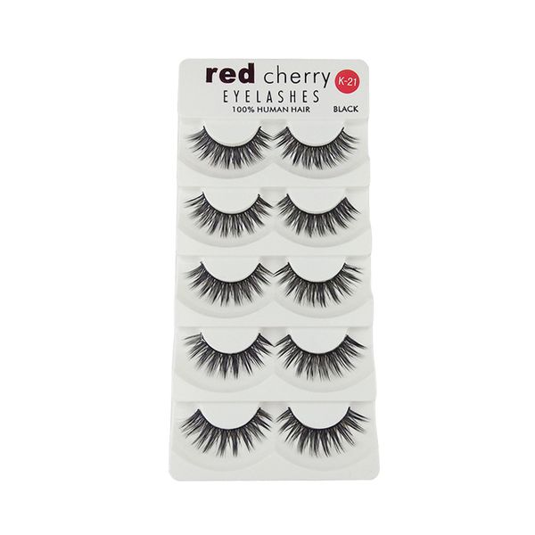 

wholesale red cherry eyelashes natural long soft eye lashes faux mink eyelash extension make up tools