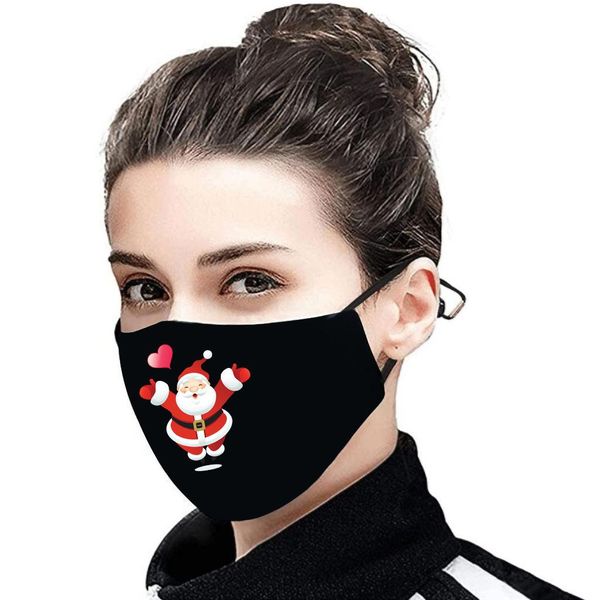 

печать face взрослого маска моющийся ушной безликий printed рождество маска украшение для лица cosplay рождество аксессуара 1шт wmthhu