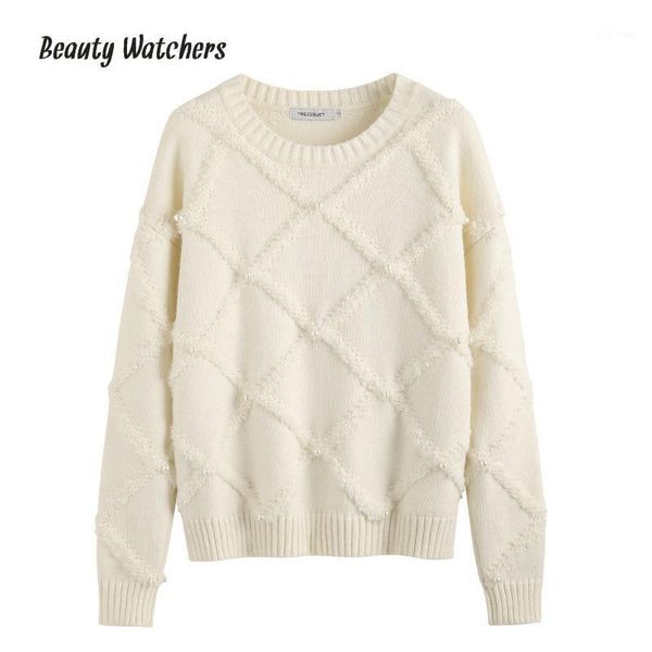 

fashion women fur sweater autumn winter warm soft o-neck long sleeve knitted 2020 female casual warm fur sweater jumper1, White;black