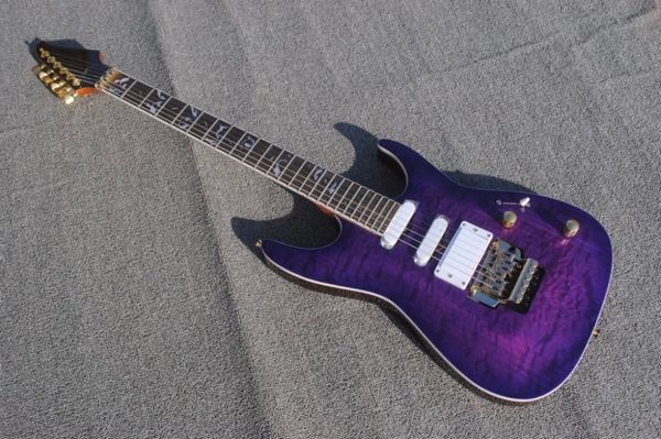 Custom Grand Custom Shop E-Gitarre Pensas Deluxe MK1 Violet Vine Inlay