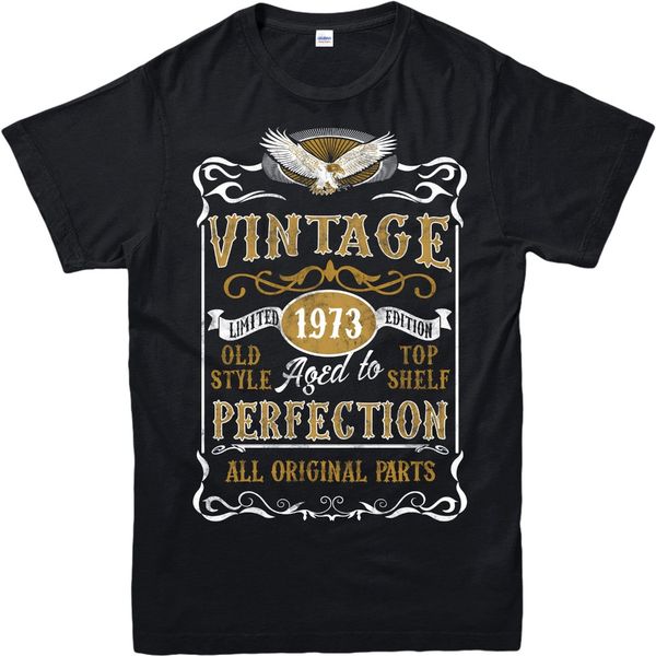 

new short sleeve casual made in 1973 vintage , born 1973 birthday age year gift sale hoodie designers t shirts sweatshirt
