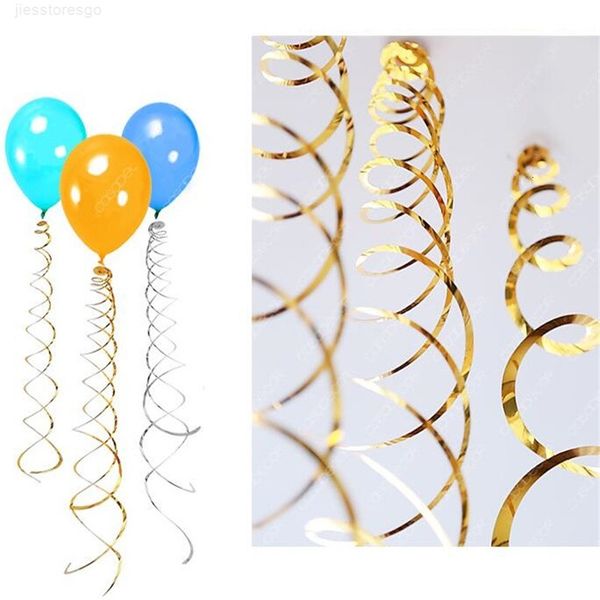 

happy decorative 6pc/pack metallic ceiling hanging swirl for baby shower wedding halloween birthday party decoration