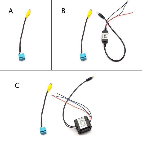 

car rca rear view camera plus timer relay delay filter mib conversion cable wire1