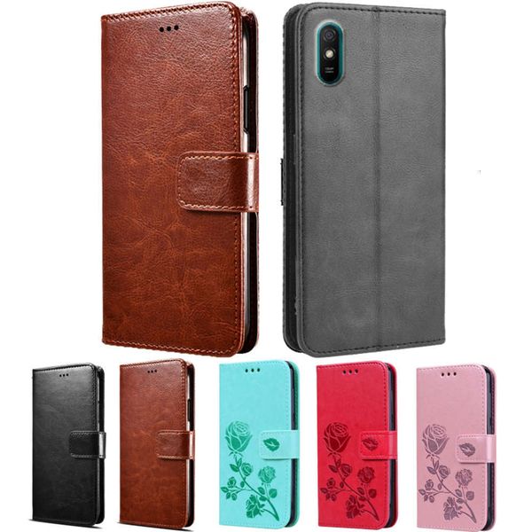 

qamillet redmi 9i leather case with cover, pu mobile case with wallet, support redmi 9a 9atlk