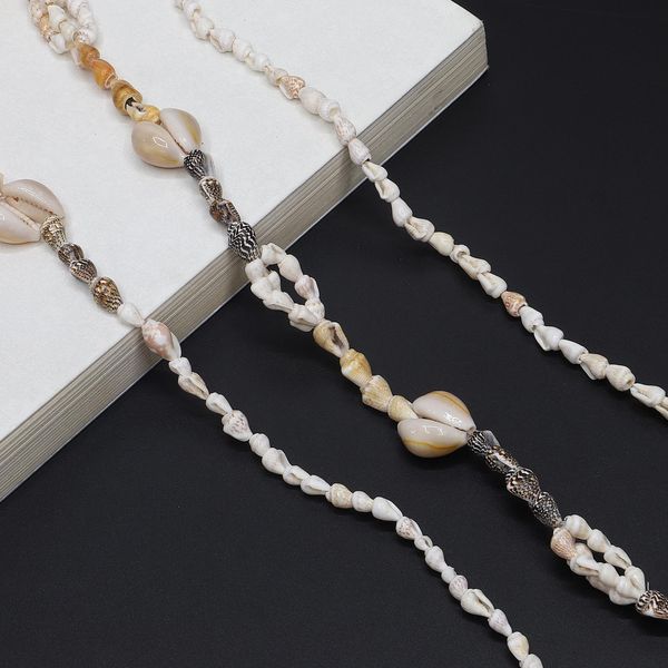 

novelty non slip womens handmade small conch eyeglass eyewears sunglasses reading glasses chain cord holder neck strap rope h jllahy