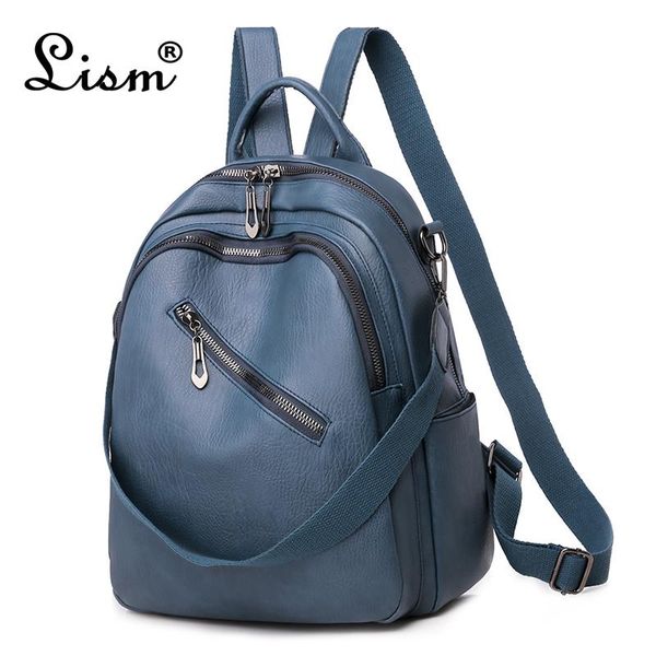 

fashion women backpack youth leather backpacks for teenage girls female school shoulder bag bagpack mochila bbyyxl bdehome