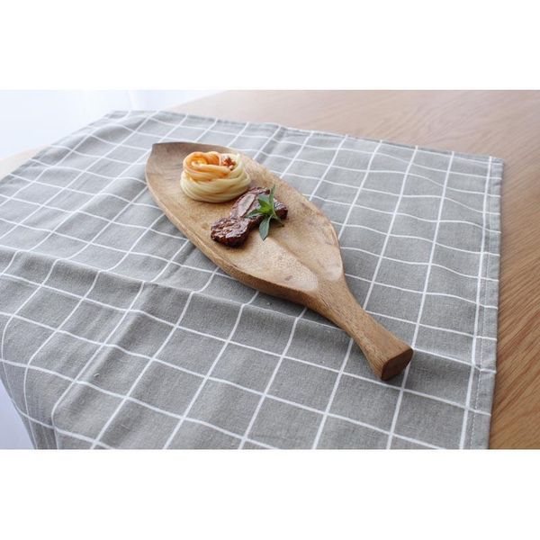 

40x60cm simple classic quality table napkin towels dining table mats cotton place mats plate mat coasters 1pcs h wmtnbz