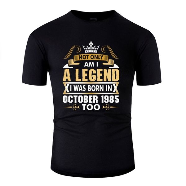 

personalized customized classical letters awesome not only am i a legend i was born in october 985 sport hooded sweatshirt hoodie t shirt