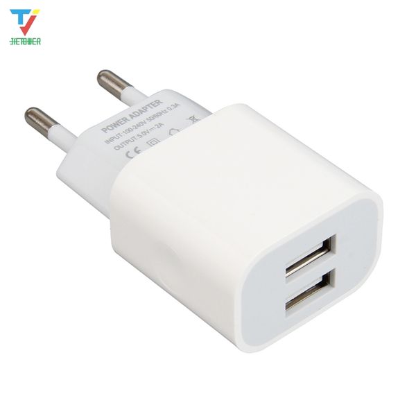 Мобильный телефон 300pcs / серия Dual USB US / / AU зарядное устройство Путешествия Plug зарядное устройство адаптер для iPhone IPad Samsung Xiaomi Phone Charger UK / EU