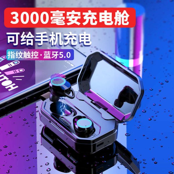 

bluetooth headset x6 5.0 wirels dual in ear mini super long standby answer and men's sports running