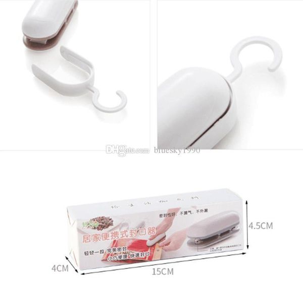 

mini package sealing machines heat sealer vacuum resealer snacks bags tools plastic handy portable kit wmtdbj comb2010