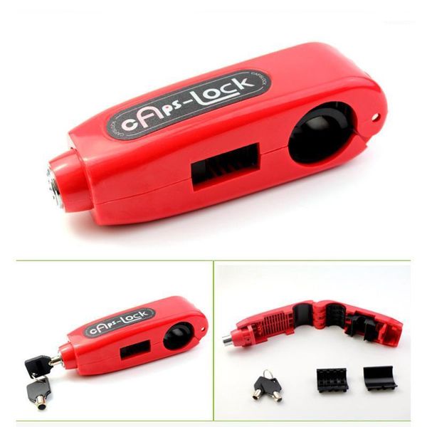 

with keys handlebar lock security anti theft 27-38mm 1pc microfiber grip1