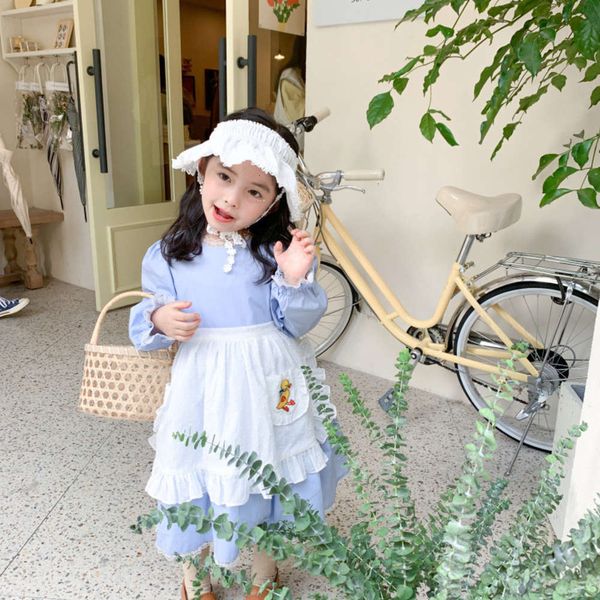 

girl amur monkey lolita set 2021 spring autumn korean girls' princs drs two piece suit, Red;yellow