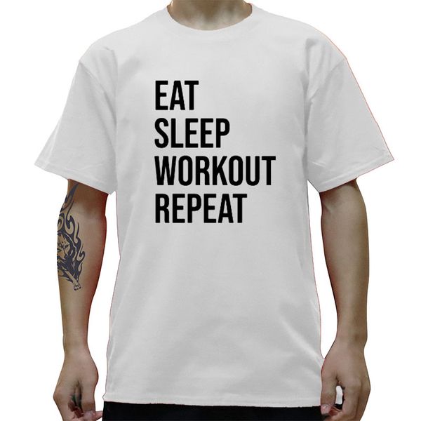 

eat sleep workout repeat funny harajuku hip hop harajuku streetwear loose style men hoodie designers t shirts sweatshirt