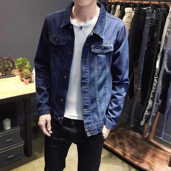 

new 2021 men jeans jacket mens bomber jackets men hip hop man vintage denim jacket coat streetwear chaqueta hombre s-5xl1, Black;brown