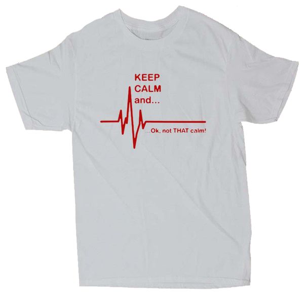 

weelsgao keep calm and...not that calm funny ekg heart rate paramedic nurse casual short sleeve sport hooded sweatshirt hoodie men t shirt