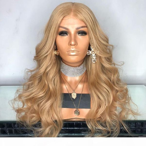 

объемная волна ombre парик человеческих волос отбеленные узлы glueless полный парики шнурка человеческих волос с ребенком волос бразильское, Black;brown