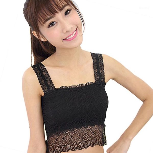 

women lace rhombic strap sleeveless tank summer shirt vest blouse crop 1, Black;white